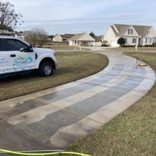 Pressure-Washing-A-House-And-Driveway-in-Nashville-NC 1